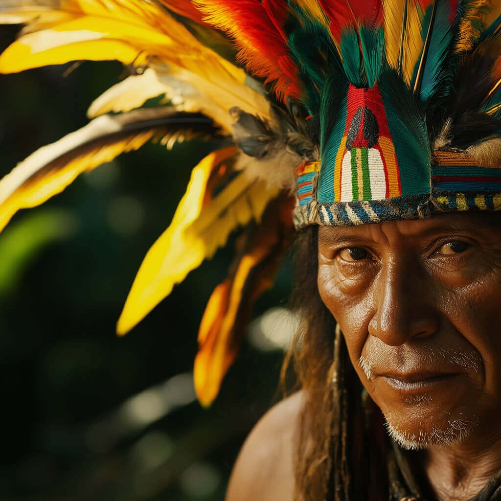 Chaman Guarani La tierra sin Mal La Tierra sin Mal