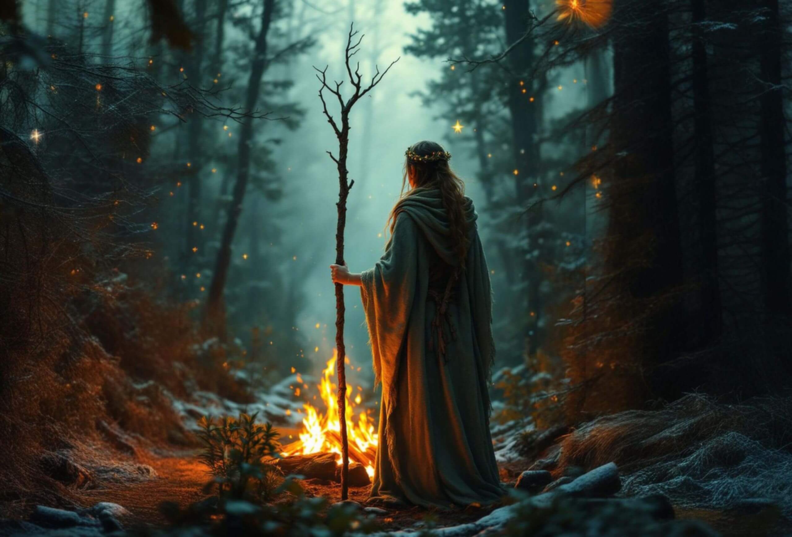 Chamanismo y la Varas de Poder